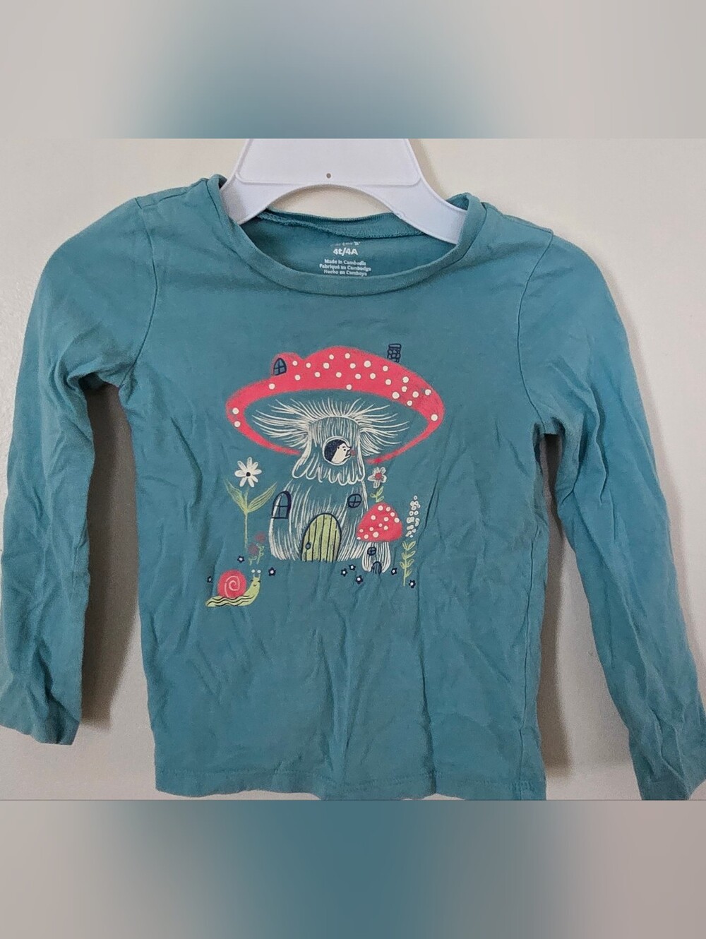 Carter's Two Long Sleeve Tshirts With Graphics